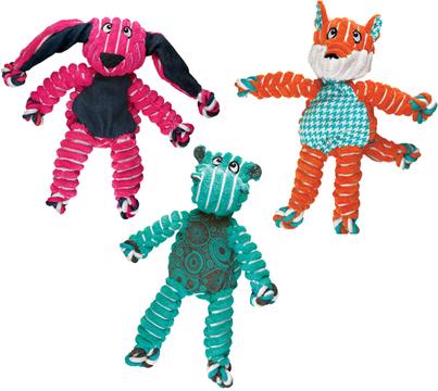 Kong Floppy Knots, solide reb hundebamser