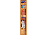En pakke Vitakraft Beef-Stick® SALAMI, lækre pølser til hunde.