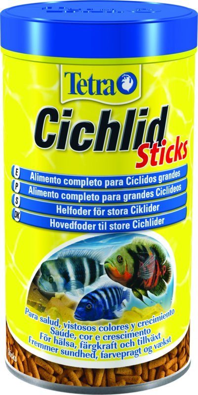 Fiskefoder fra Tetra til Cichlider, piller