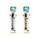 To pakker tandbørster med forskellige designs, med Zoo Print, Duvo's Kattehalsbåndj m/ line med dyreprint.
