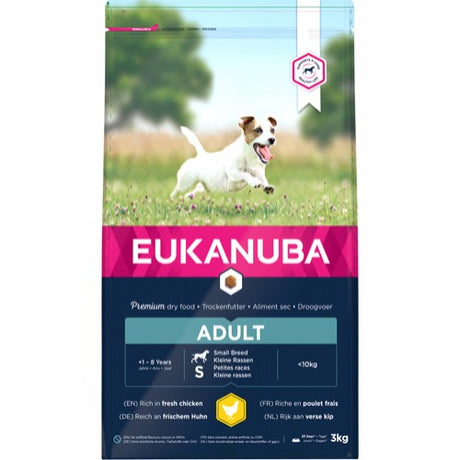 Eukanuba foder til voksne små hunde