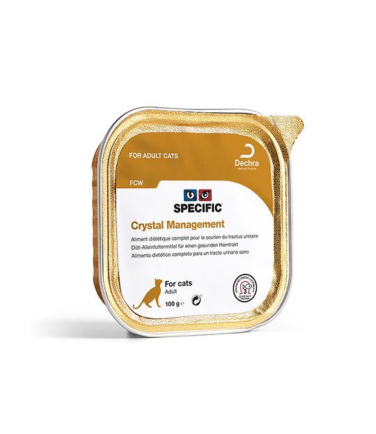 Specific FCW vådfoder til katte - Crystal Management 7 x 100g