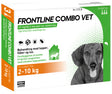 Frontline Combo Vet, produceret af Frontline, til effektiv bekæmpelse af lopper og flåter på hunde, der vejer op til 2 kg.