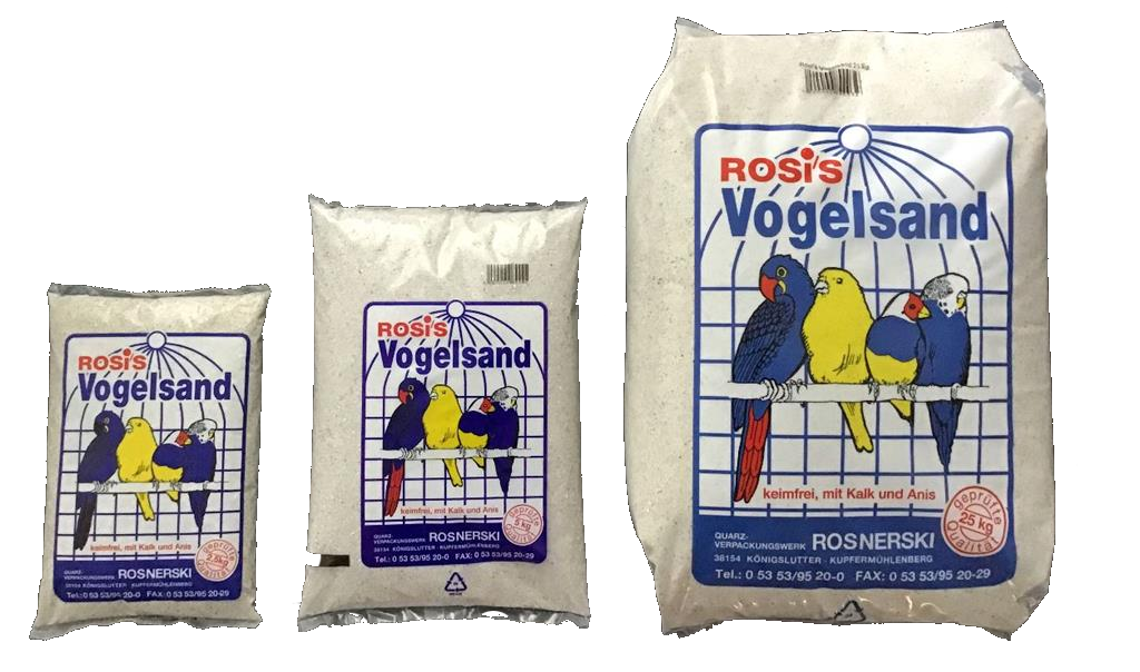 Fuglesand med skaller & anis 2,5kg