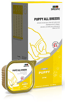 Specific CPW - Vådfoder til hvalpe af alle hunderacer 6x300g – Os med ...