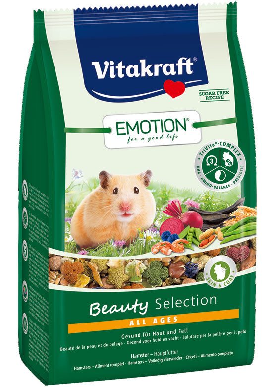 Gnaver mad - Guldhamsterfoder Emotion® Beauty Selection - Hvor kæledyr ville handle - Foderboxen.dk