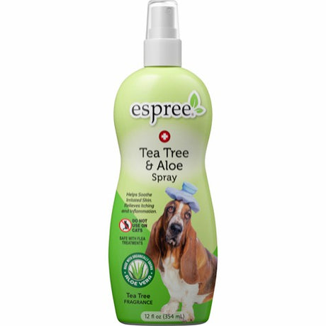 Espree Spray med tea tree & aloe vera, Espree medicinsk spray til hunde.