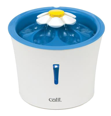 Catit Senses blomster drikkefontæne 3L med led lys