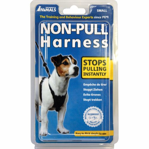 Animals NON-PULL Sele, træningssele til hunde der trækker, med elastisk bløde net, nem at bruge.