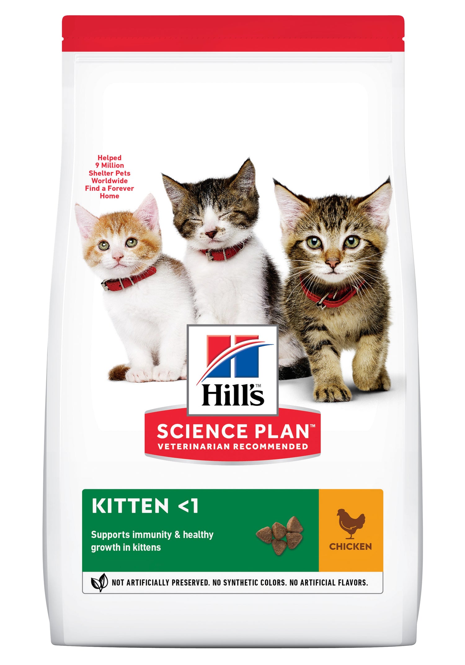HILL'S SCIENCE PLAN Kitten Killingefoder med Kylling
