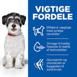 Hills tørfoder perfect weight & mobility. Til voksne små/mini hunde