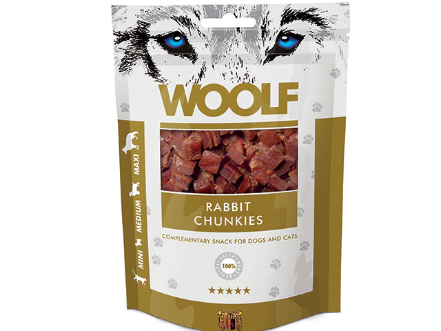 Hundegodbidder fra Woolf, små kaningodbidder
