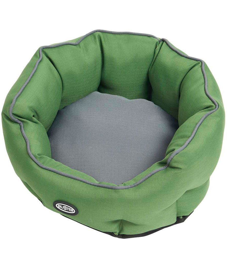 Hundeseng - Hundesengen Buster "Cocoon" støvet Grøn, den populære seng til hunden - Hvor kæledyr ville handle - Foderboxen.dk