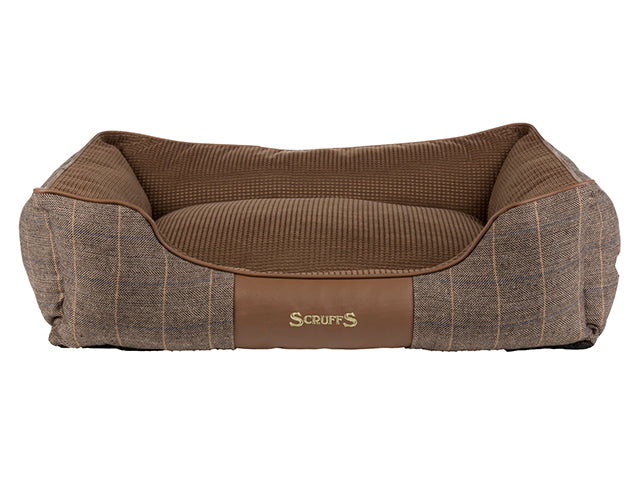 Hundeseng "Scruffs Window" brun - Luksus og lækker!