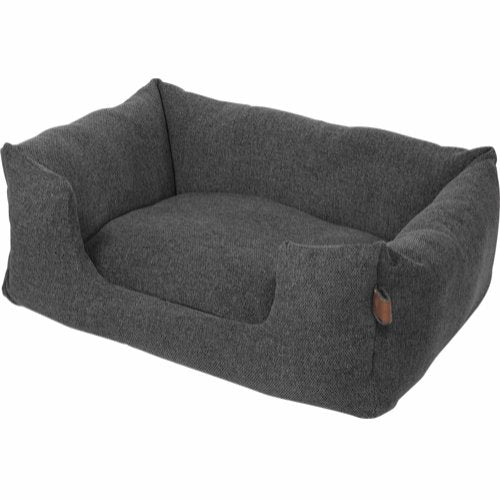 beskytte Problem råd Hundeseng Fantail Snooze Epic Grey en lækker grå seng med høj kant – Os med  kæledyr.dk