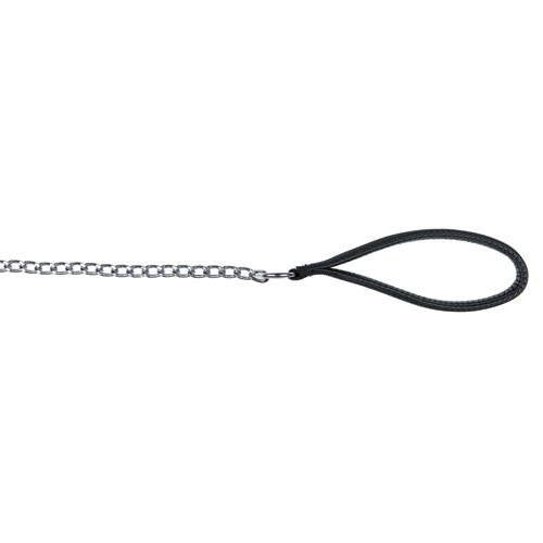 Hundesnor/line - Hundesnor / kædeline m. nylonhåndtag - Hvor kæledyr ville handle - Foderboxen.dk