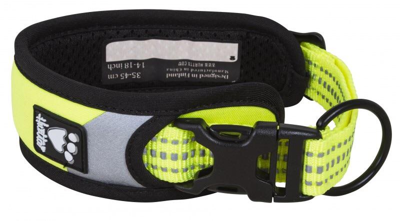 Hundesnor/line - Hurtta Dazzle Halsbånd, Lifeguard Gul - Hvor kæledyr ville handle - Foderboxen.dk