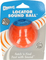 Chuckit Lacator Sound Ball fra Chuckit! er en TPR gummibold designet til at tilføje et spændende element til spilletid med din lodne ven. Denne innovative bold udsender en unik lyd, der hjælper dig og dit kæledyr