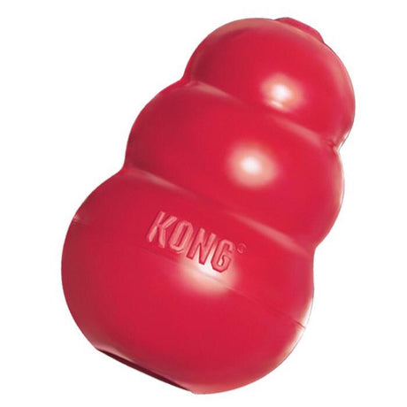 The Original Kong - Classic er et slidstærkt hundelegetøj lavet af naturligt gummi, og det giver timevis af underholdning til hunde. (Mærkenavn: Kong)