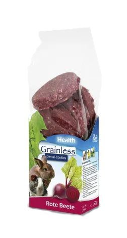 Gnaversnacks fra JR farm kornfri Dental Cookies med rødbede