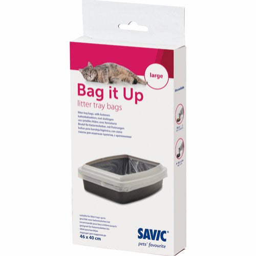 Eliminer dårlig lugt og forenkle rengøringen med vores innovative Trixie Bag it up 67x48 cm kattebakke.
