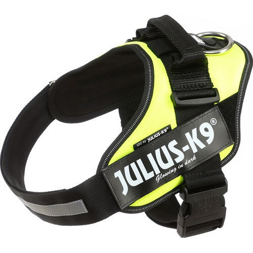 Hundesele - Hundesele, Julius K9 IDC sele, UV Neon Grøn - Hvor kæledyr ville handle - Foderboxen.dk