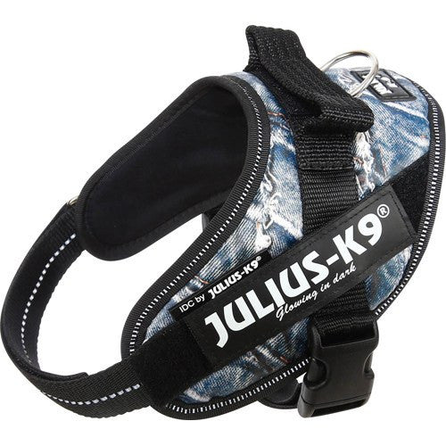 Hundesele - Hundesele, Julius K9 IDC sele, jeans - Hvor kæledyr ville handle - Foderboxen.dk