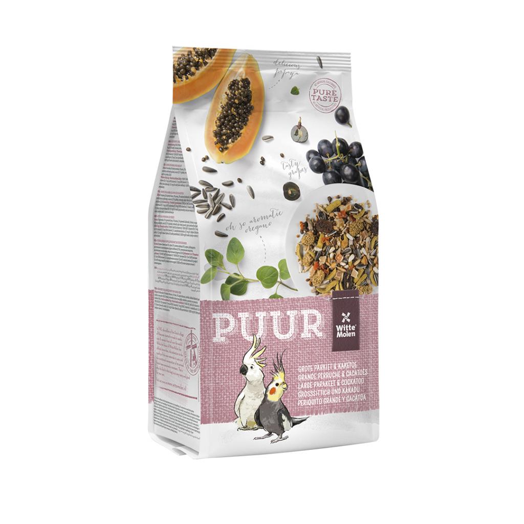 Fuglefoder, PUUR parakit & Kakaduefoder 2 KG