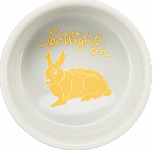 Keramik skål til kaniner