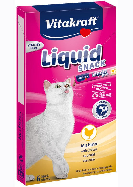 Liquid-Snack til katte godbid – Os med kæledyr.dk