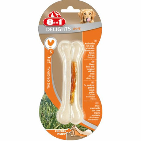 Naturlig hundetyggeben, 8in1 Delights hundeben.