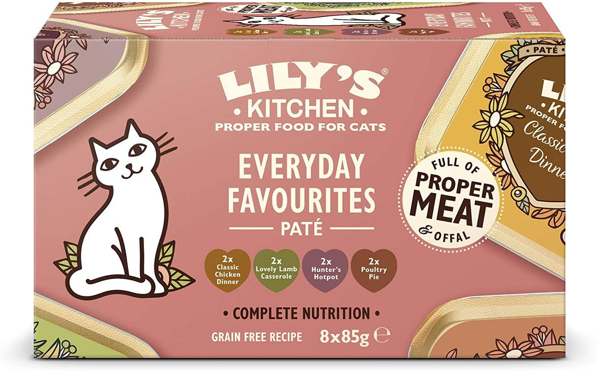 Lily's Kitchen Vådfoder til katte - Hverdag Favoritter Multipack