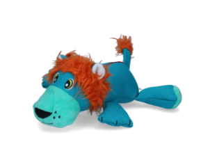 Kong Cozie Ultra Lucky Lion Medium, solide hundebamser