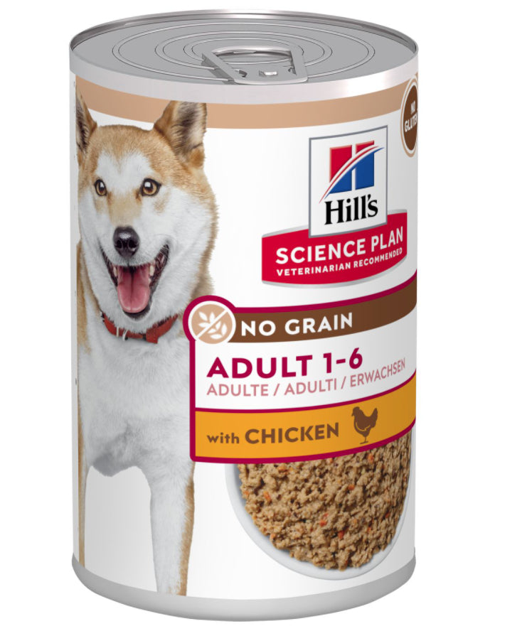 HILL'S SCIENCE PLAN No Grain Adult hundefoder med kylling NYHED