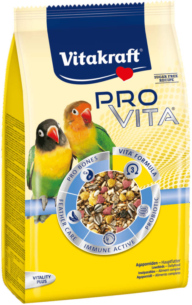 Dværgpapegøje foder, ProVita 800g