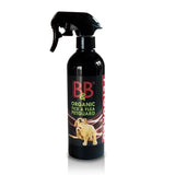 B&B Økologisk økologisk kæledyrsspray, der bruger naturlige og økologiske ingredienser til hunde, katte og andre husdyr.