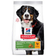 Hill's Science Plan Senior Vitality Large Breed hundefoder er nu 12 kg Hill's Senior Vitality hundefoder til store racer over 5 år, en nærende blanding af kylling og ris specielt formuleret til modne hunde. Det fremmer overordnet sundhed og vitalitet og understøtter deres specifikke behov, da Hills Science Plan fortsætter med at levere kæledyrsfoder af høj kvalitet.