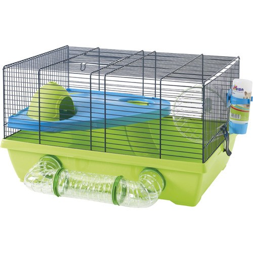 Hamsterbur med rør