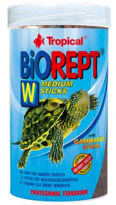 Tropical Skildpaddefoder til bio rept medium sticks m.