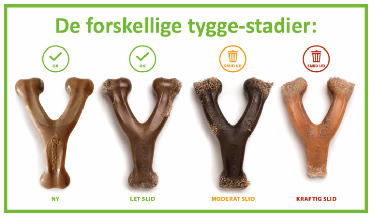 Tyggeben til hunde - Benebone Fishbone