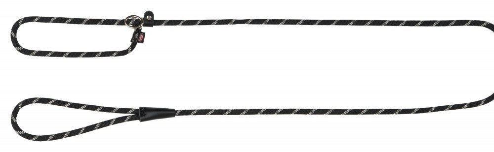 En Trixie Retrieverline, rund hundeline - Hundesnor inkl halsbånd (Sporty Rope) på hvid baggrund.