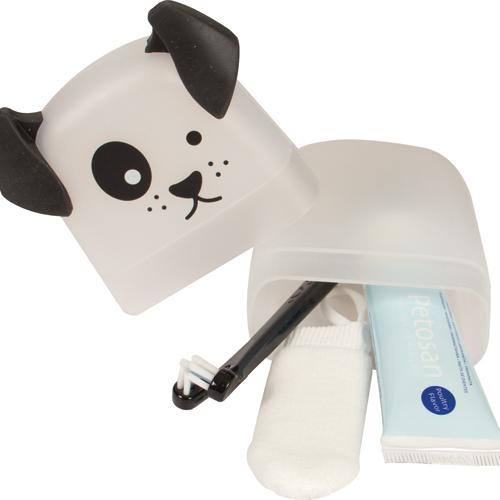 Tandbørstesæt til hvalpe / Petosan Ultimate Dental Kit Puppy