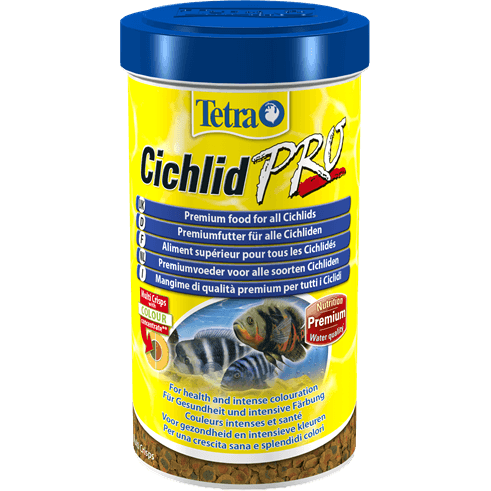 Akvarie - Fiskefoder, Tetra Cichlide Pro - Hvor kæledyr ville handle - Foderboxen.dk