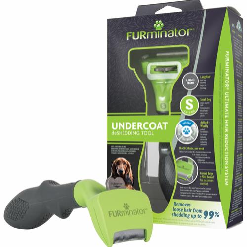 Børste, fjerner underuld - Furminator til hunde Small 4,5-9 kg