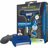 Børste, fjerner underuld - Furminator til hunde Stort 23-41 kg plejeværktøj er designet til effektivt at fjerne underpels og løse hår.