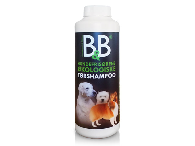 B&B Tørshampoo til hunde - med Jasmin