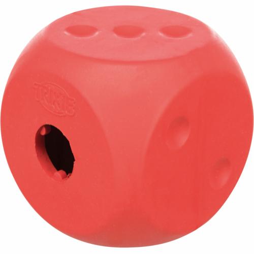 En Trixie Godbidsbold kantet, snackterning, 5 cm med huller i.