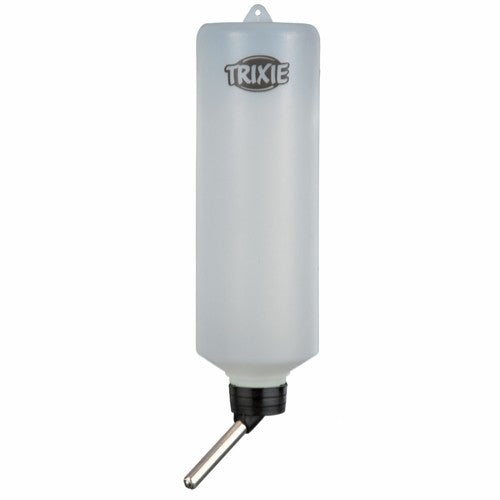 Drikkeflaske med metalholder og kugleventil