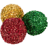 Kattelegetøj, 3 rasle bolde Ø4cm