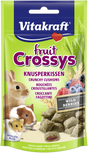Vitakrafts Godbidder til kaniner & gnavere, Crossys Crunchy puder til marsvin.